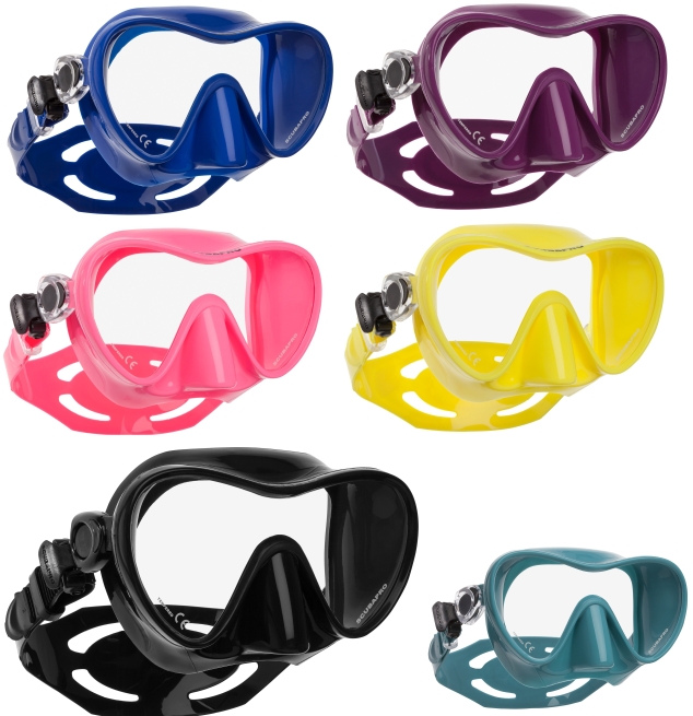Scubapro TRINIDAD 3 Einglas Tauchmaske Schnorchelmaske Taucherbrille