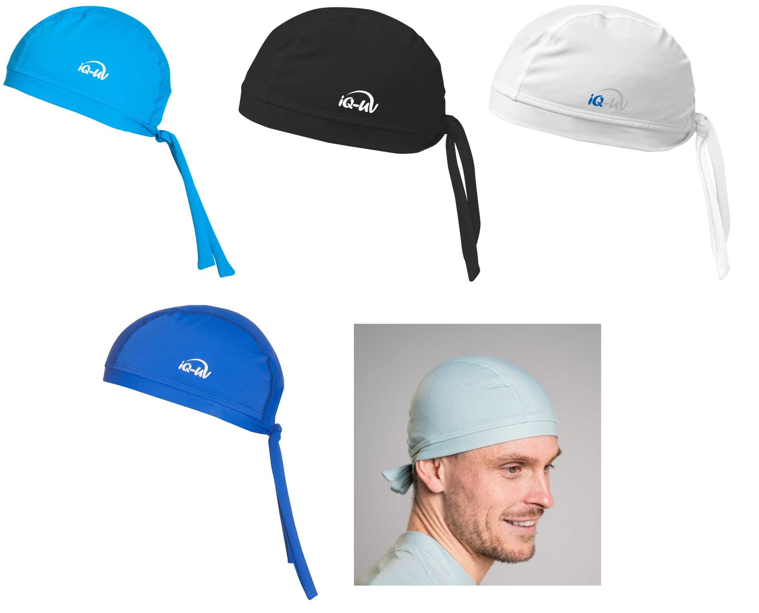 IQ UV Schutz 50+ Bandana Kopftuch Bademütze 