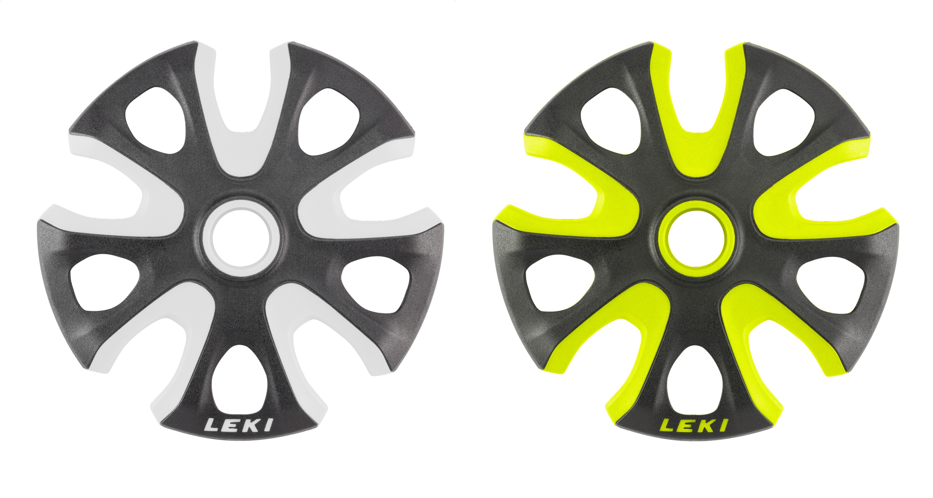 853100102_big_mountain_teller_white_black_set LEKI Big Mountain Basket 2K 95 mm Ski Racing Teller