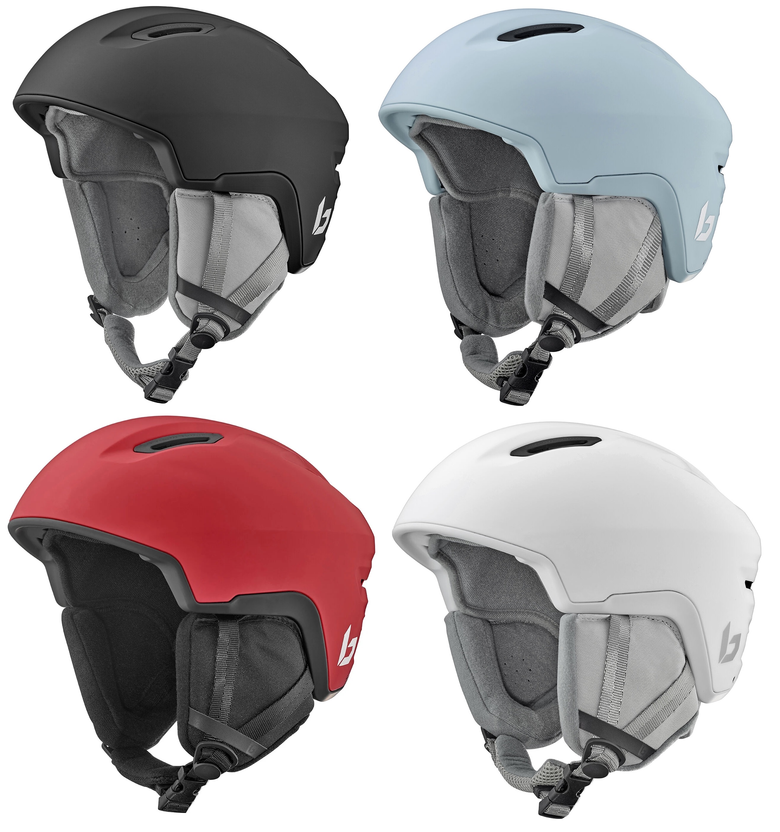 atmos_pure_black_mat_set BOLLÉ ATMOS PURE Skihelm Snowboardhelm UNISEX Collection 2026
