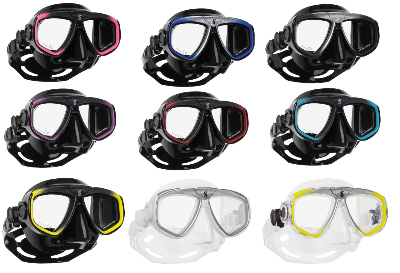 Scubapro ZOOM EVO Tauchmaske Taucherbrille Scubapro ZOOM EVO Tauchmaske Taucherbrille