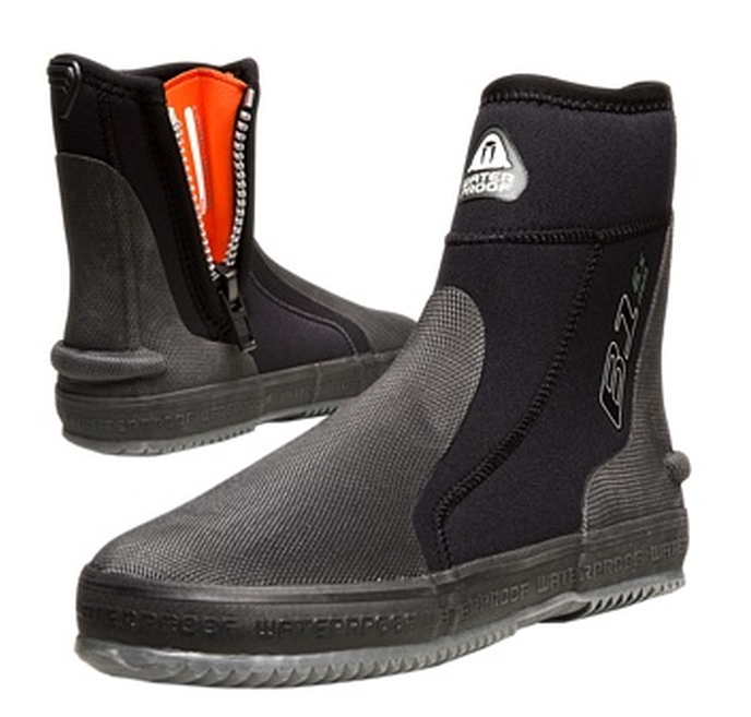 b1_boot13_dual_halo_small Waterproof B1 BOOT 7 mm Füßling Neoprenfüßling Taucherfüßling