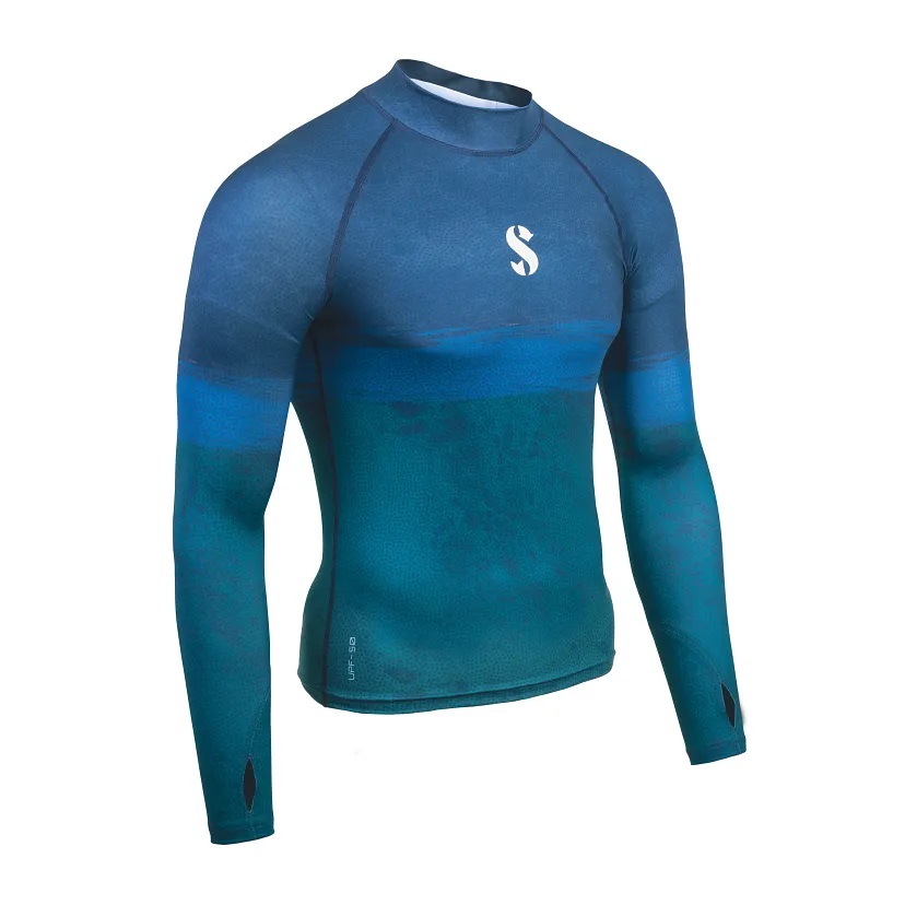 Scubapro T-FLEX WAVE RASH GUARD Langsam Herren UPF 50 UV-Shirt Collection 2026
