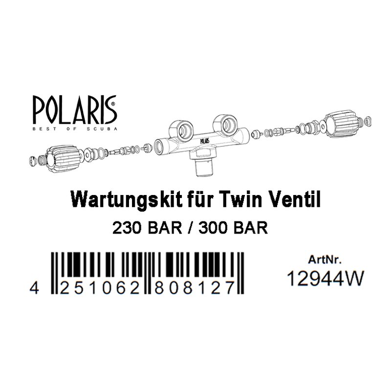 Polaris Wartungssatz für Twinventil Standard