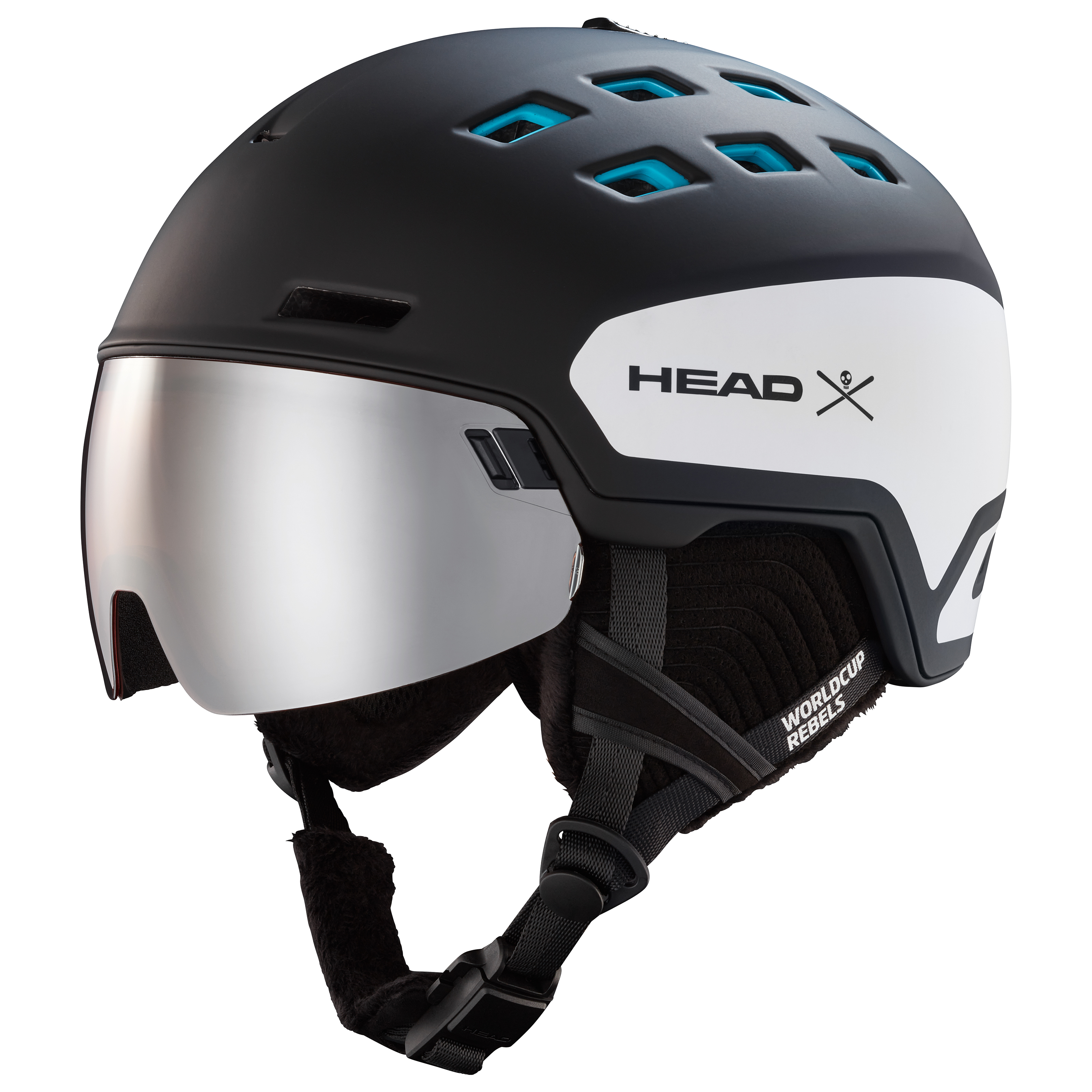 HEAD RADAR Skihelm Snowboardhelm mit VISIER UNISEX Collection 2024 