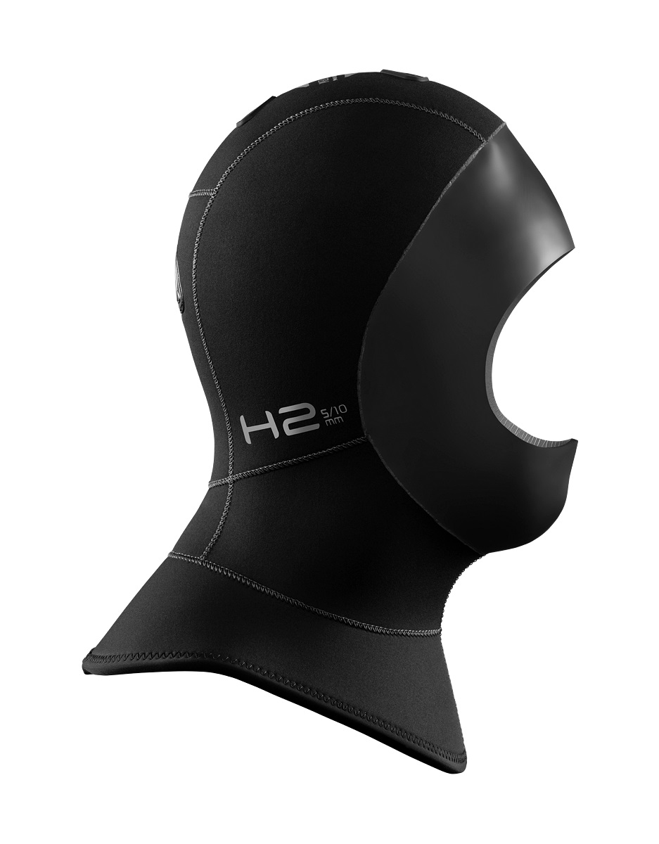 Waterproof H2 5/10 mm SANDWICH POLAR EVOLUTED Kopfhaube mit Ventil