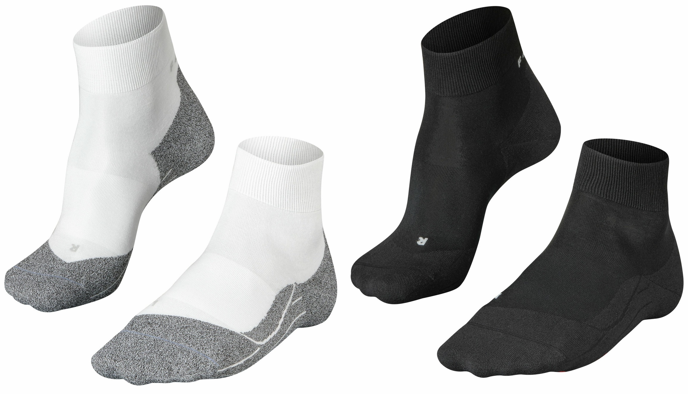 16760_2020_white_mix_1set FALKE RU4 Light Short Herren Running Socken Laufsocken Wettkampfsocken
