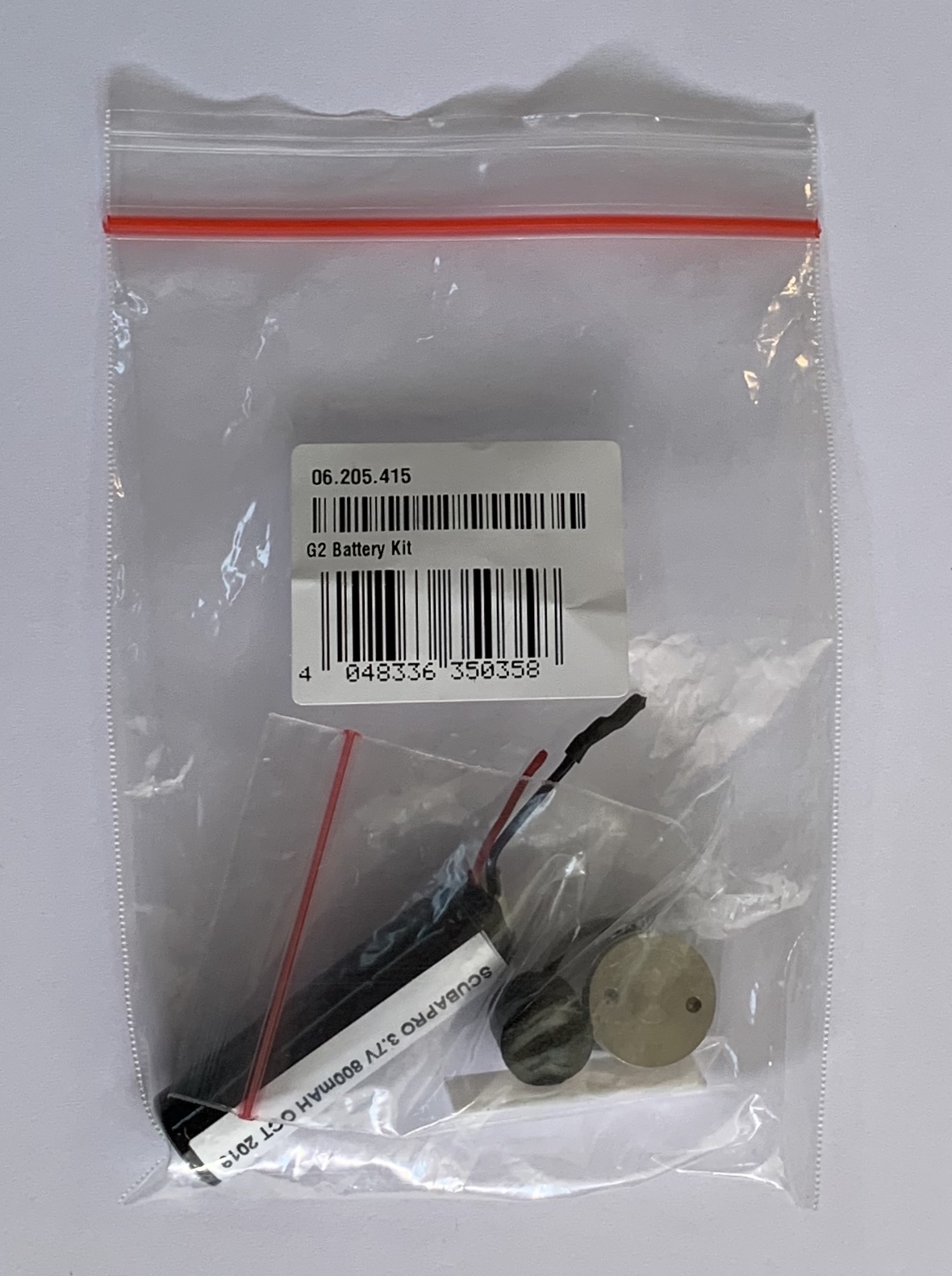 06_205_415_G2_batteriekit Scubapro Batteriewechselsatz für G2 Tauchcomputer