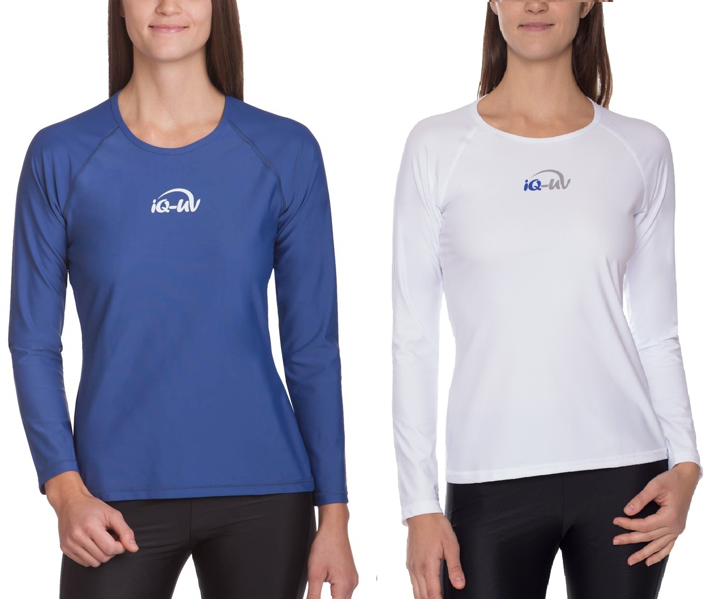 670122_damen_navy_set IQ UV Schutz 50+ Shirt Loose Fit Watersport Damen Langarm UV-Shirt