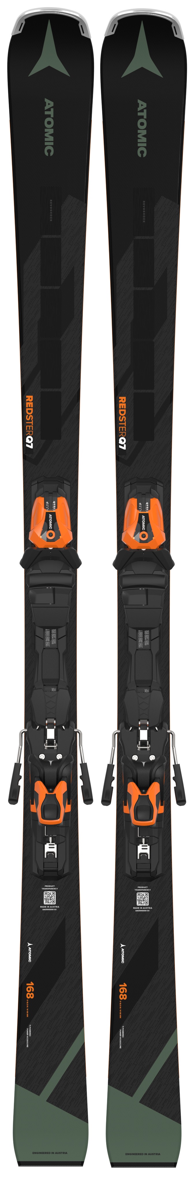 ATOMIC REDSTER Q7 REVOSHOCK C mit MI 12 GW Bindung Pistenski Collection 2025