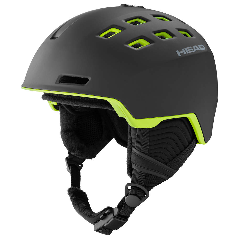 323630_REV_black_lime_2021_1 HEAD REV Skihelm Snowboardhelm UNISEX Collection 2022