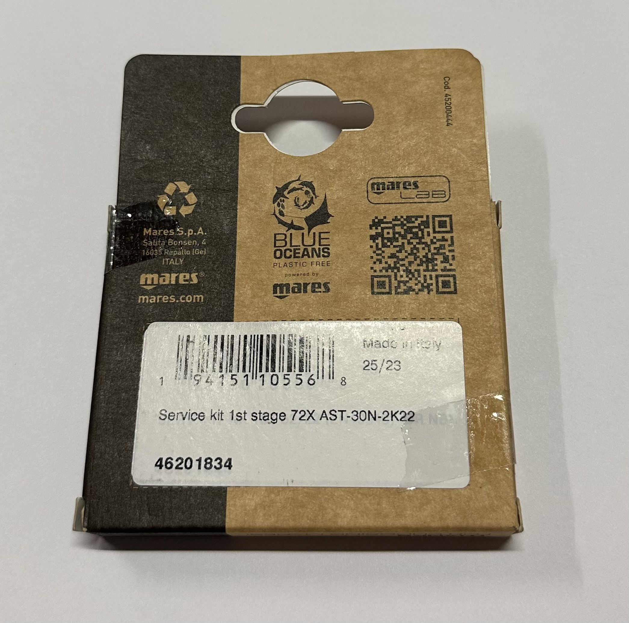 Mares 1. Stufe Service Kit für 72X AST-30N-2K22 Mares 1. Stufe Service Kit für 72X AST-30N-2K22