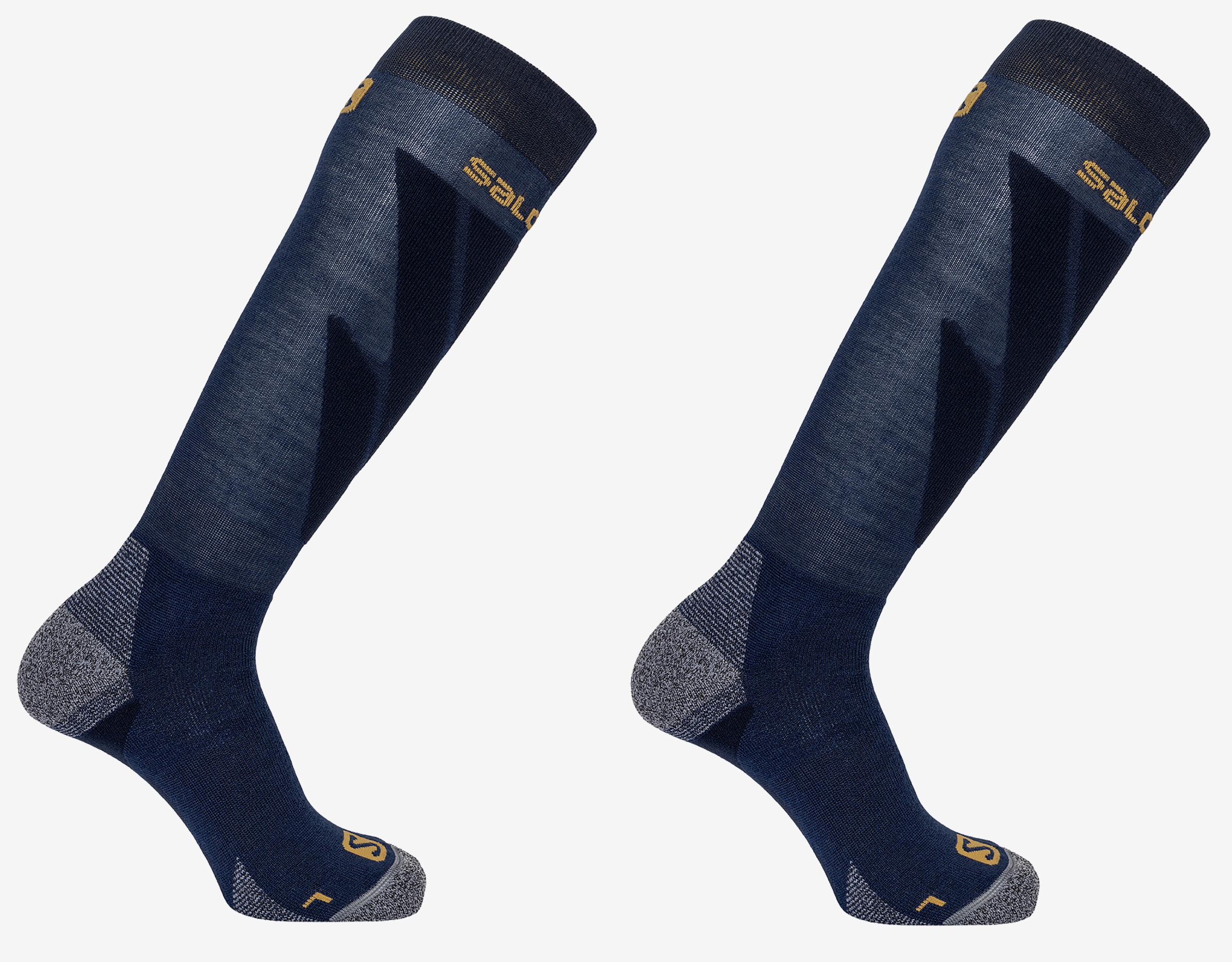 LC1448100_s_access_dark_denim_cumin_2021 SALOMON S/ACCESS Skisocken Skistrümpfe Kniestrümpfe Collection 2021