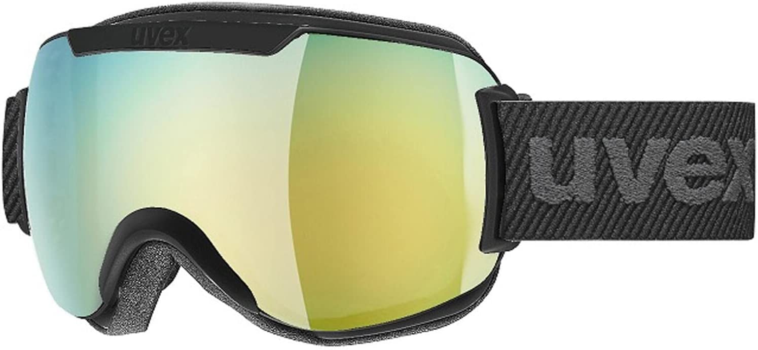 S5501152730_downhill_2000_black_2023 UVEX DOWNHILL 2000 FM FULL MIRROR Skibrille Snowboardbrille Collection 2023