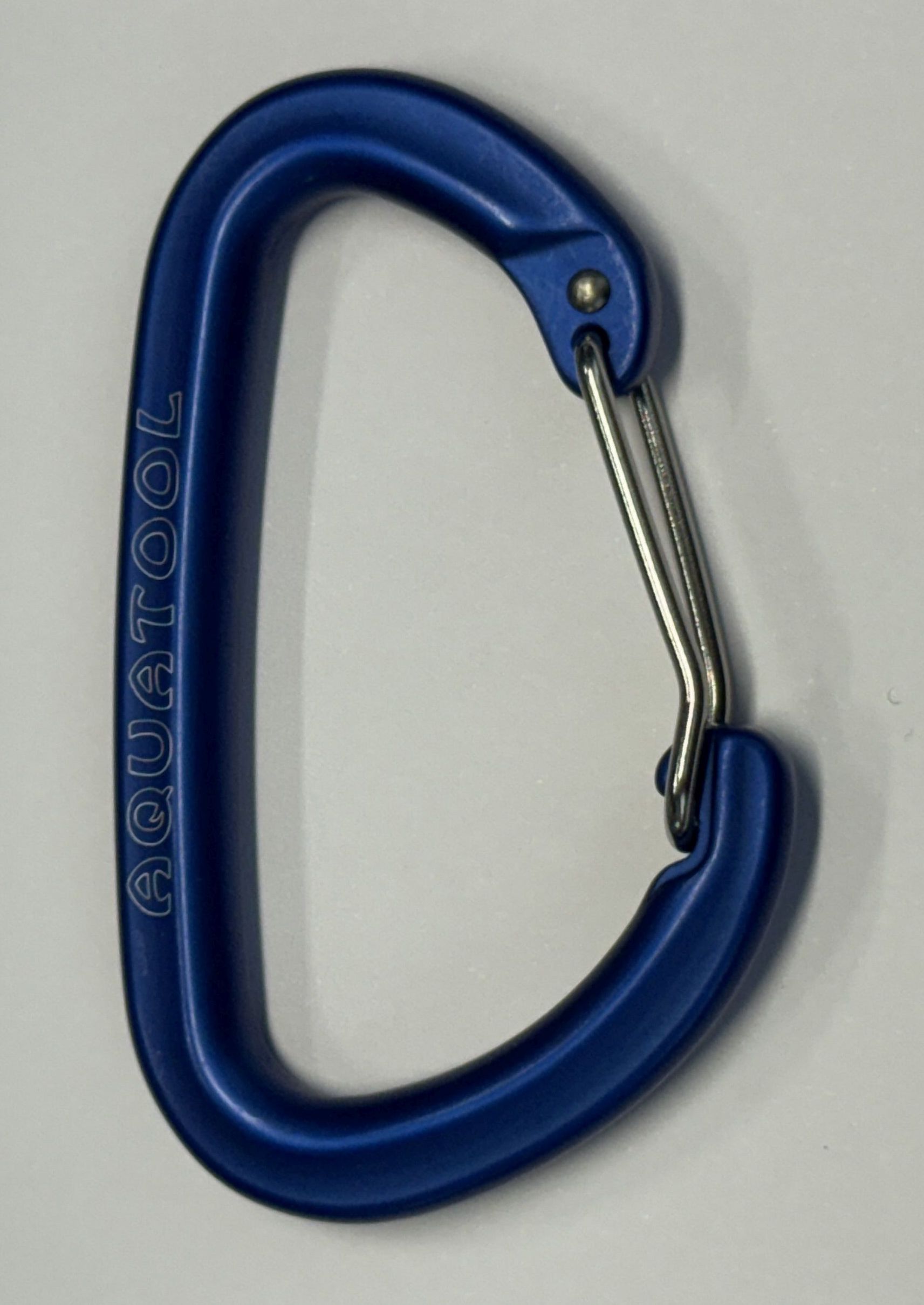 Aquatool Aluminium INOX Lock Karabiner 8 cm Aquatool Aluminium INOX Lock Karabiner 8 cm