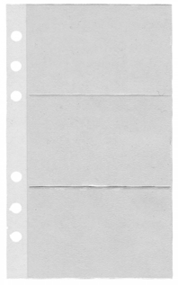 283_brevetkarte sub-base Brevetkartenhülle dreigeteilt mit SSI Lochung für SSI Logbücher