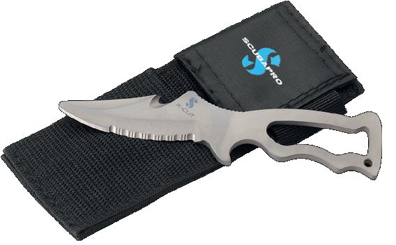 scubaprox-cut Scubapro X-CUT TITANIUM Tauchermesser
