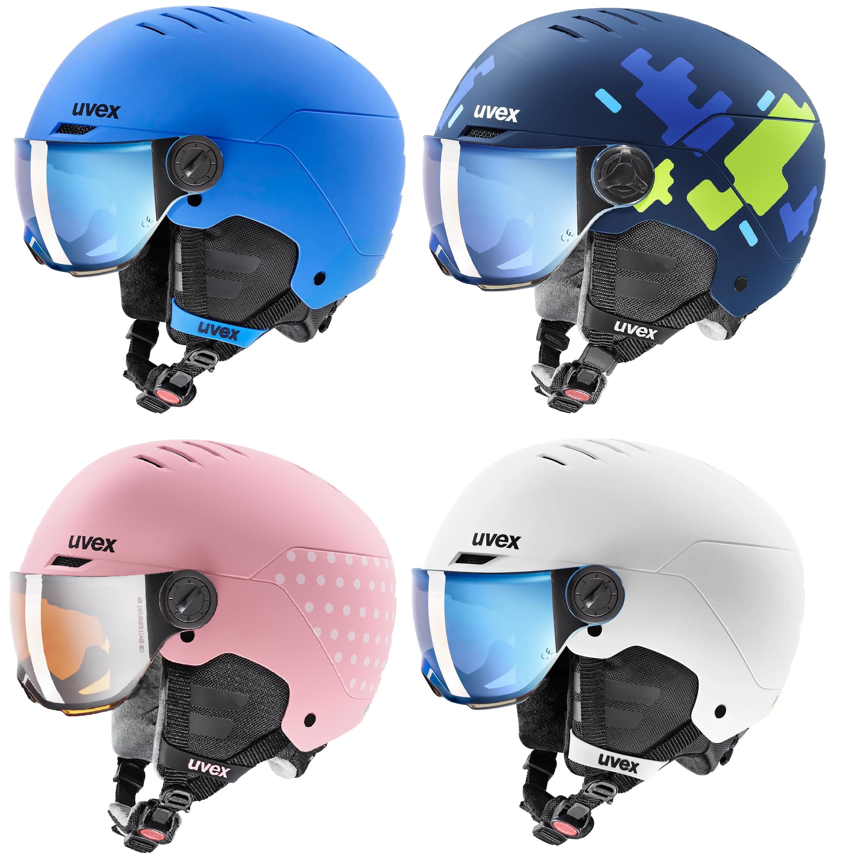 UVEX ROCKET JUNIOR VISOR Visier Skihelm Snowboardhelm Collection 2025