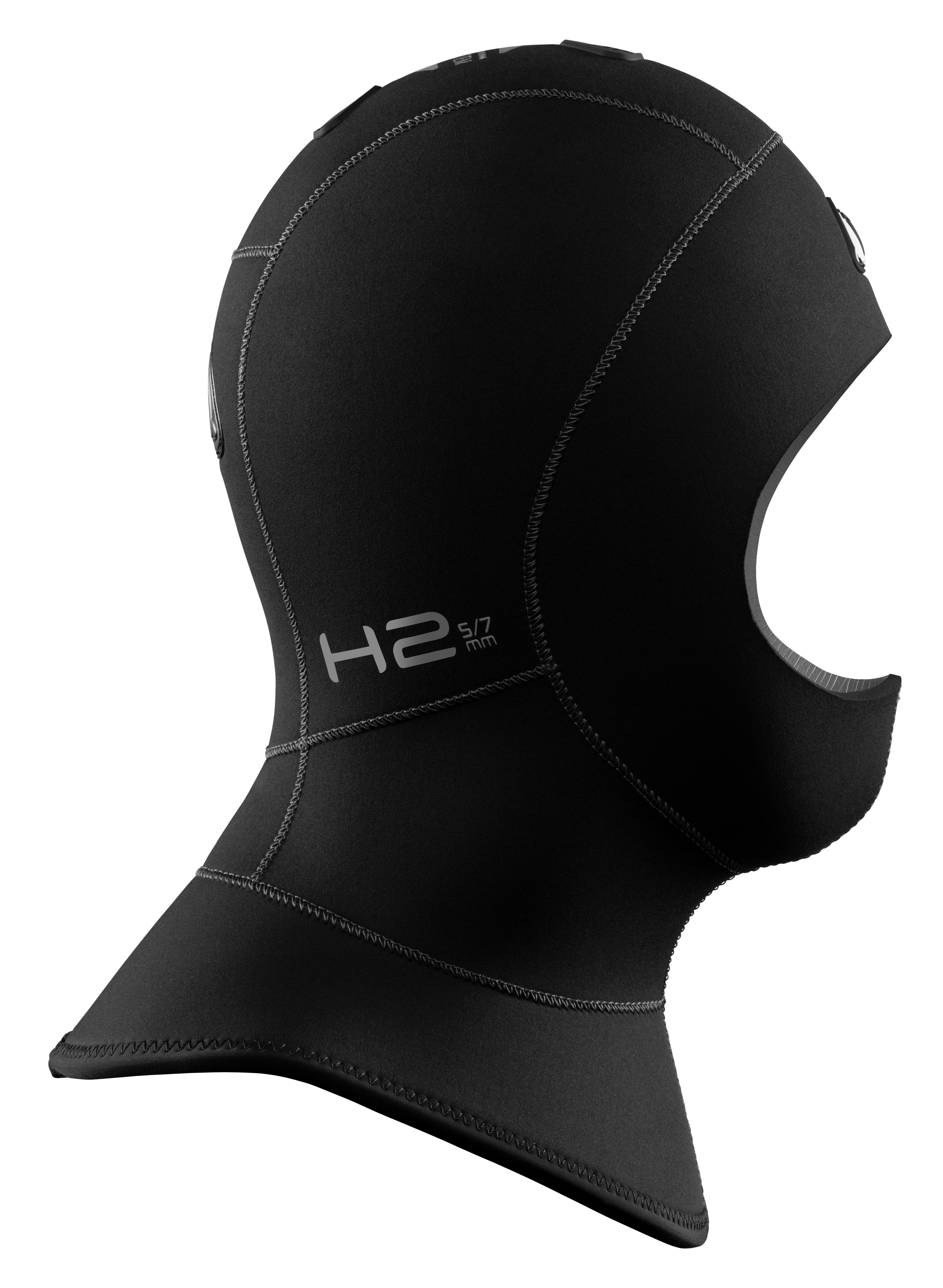 Waterproof H2 5/7 mm Kopfhaube mit Ventil aus Neopren
