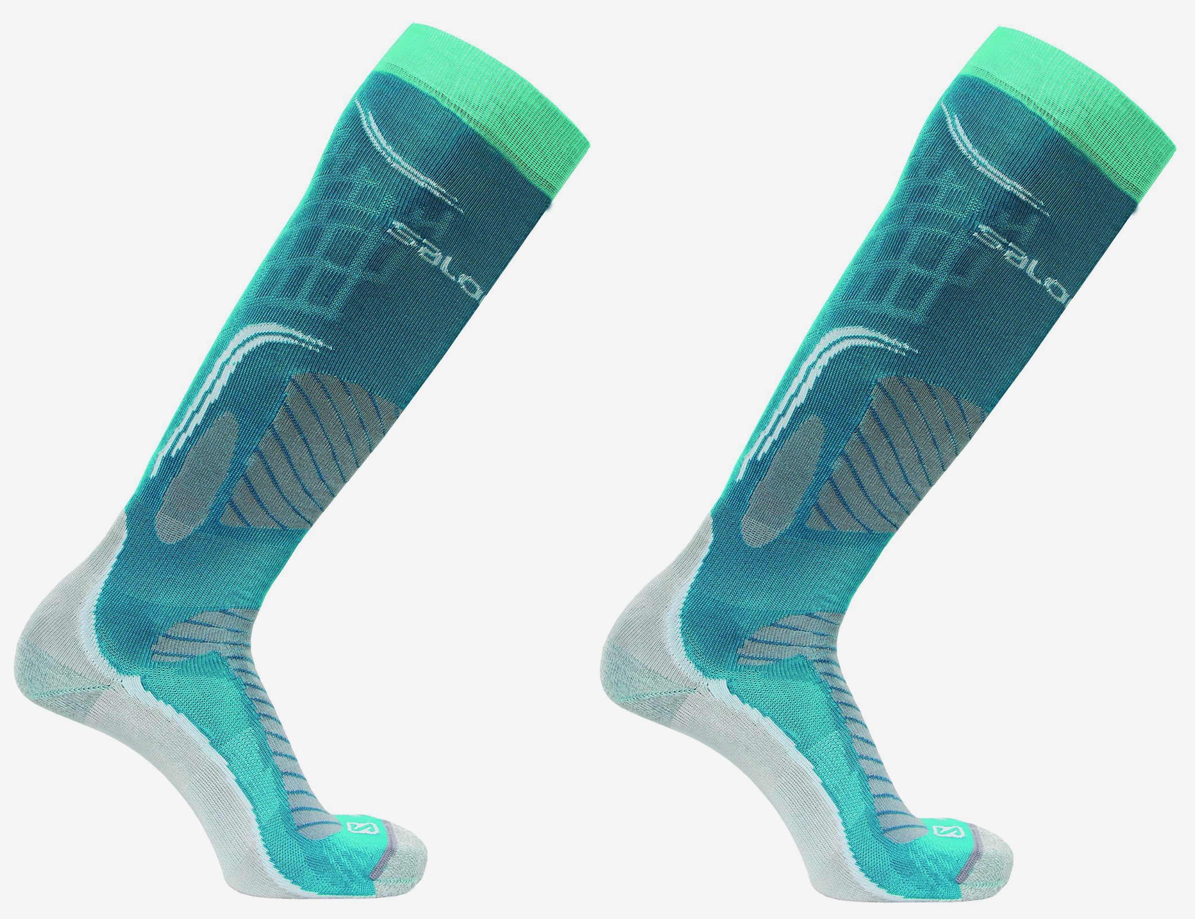 x-pro__LC1250400_tile_blue_light_greyXQvUNWV39Mz6X SALOMON X PRO Herren Skisocken Snowboardsocken Kniestümpfe