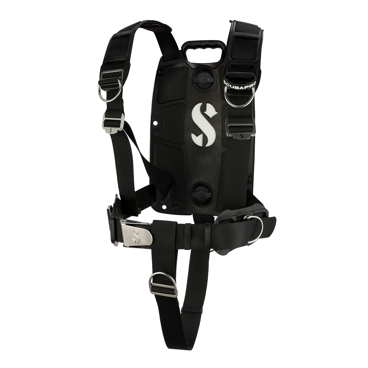 STEK_pro_harness_aluminium Scubapro S-TEK PRO HARNESS Aluminium Backplate Wingjacket