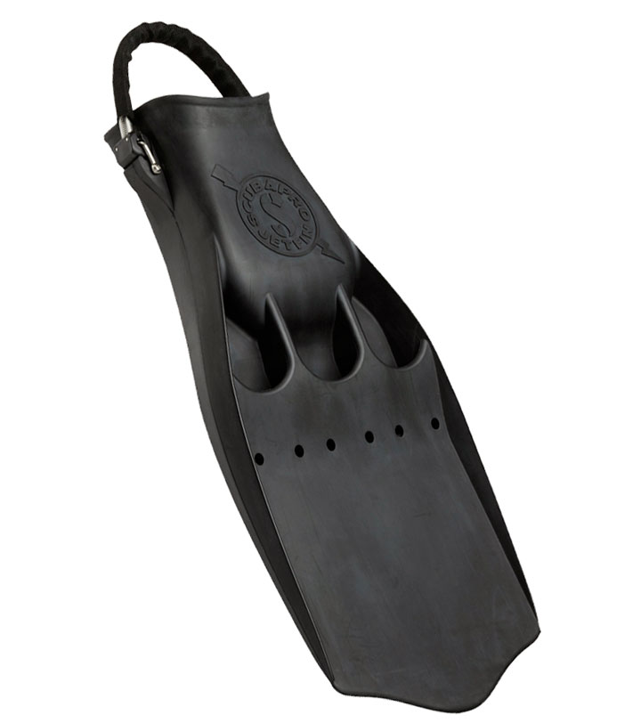 jet-fing-with-spring-strap Scubapro Jet Fin Geräteflosse Fersenbandflosse