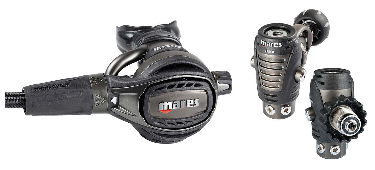 416247_EPIC_DIN_ADJ_82X Mares EPIC ADJ 82X Atemregler Lungenautomat