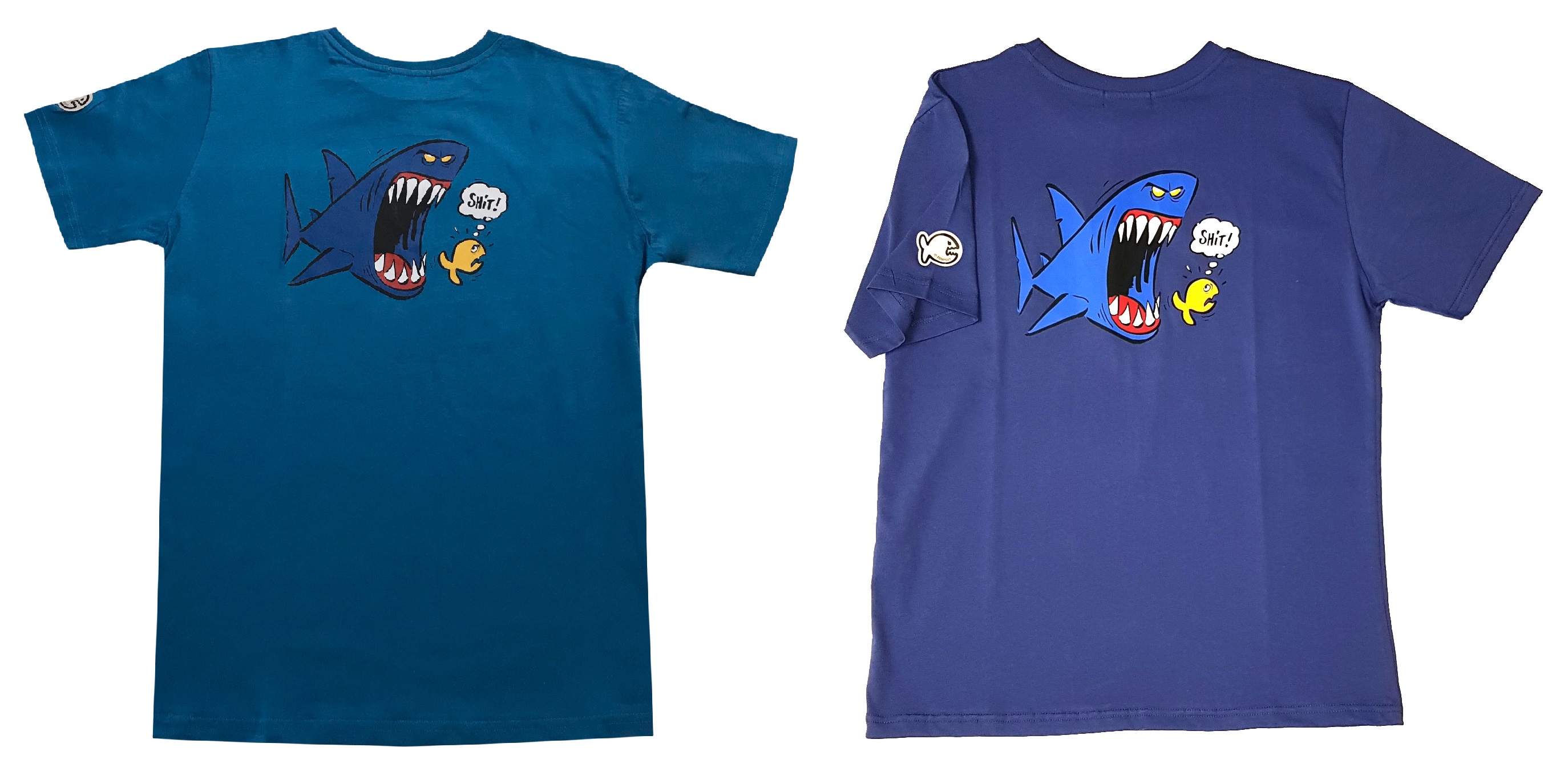 shark_flintstone_set IQ T-Shirt Shark 1 LIMITED EDITION