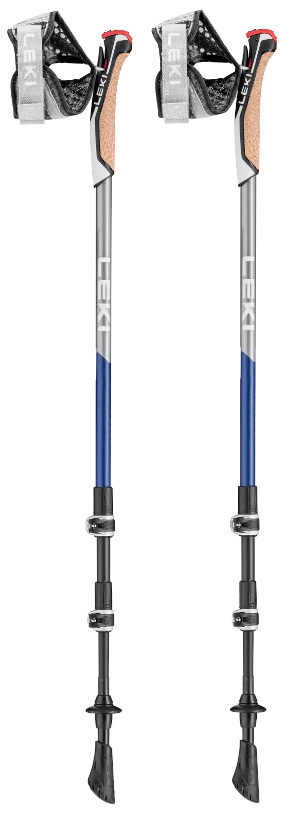 LEKI Traveller Carbon Stöcke Nordic Walking Stöcke 90 - 130 cm - 1 PAAR