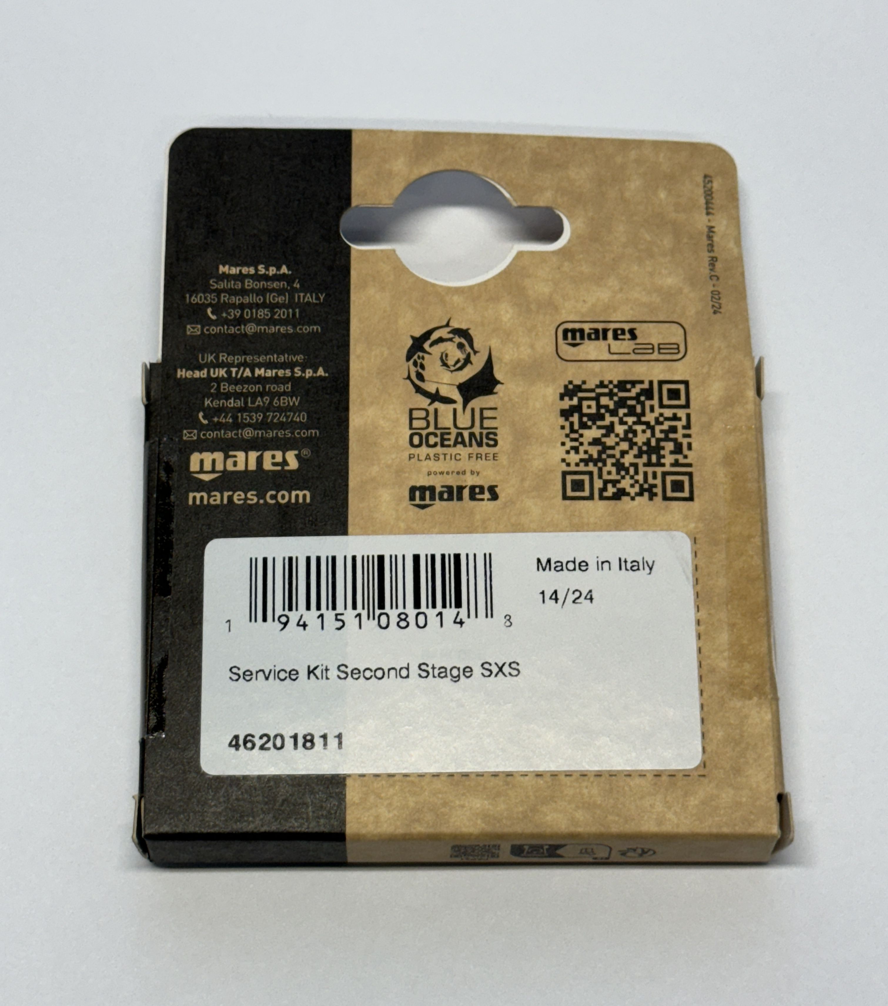 Mares 2. Stufe Service Kit für SXS Atemregler Octopus Mares 2. Stufe Service Kit für SXS Atemregler Octopus