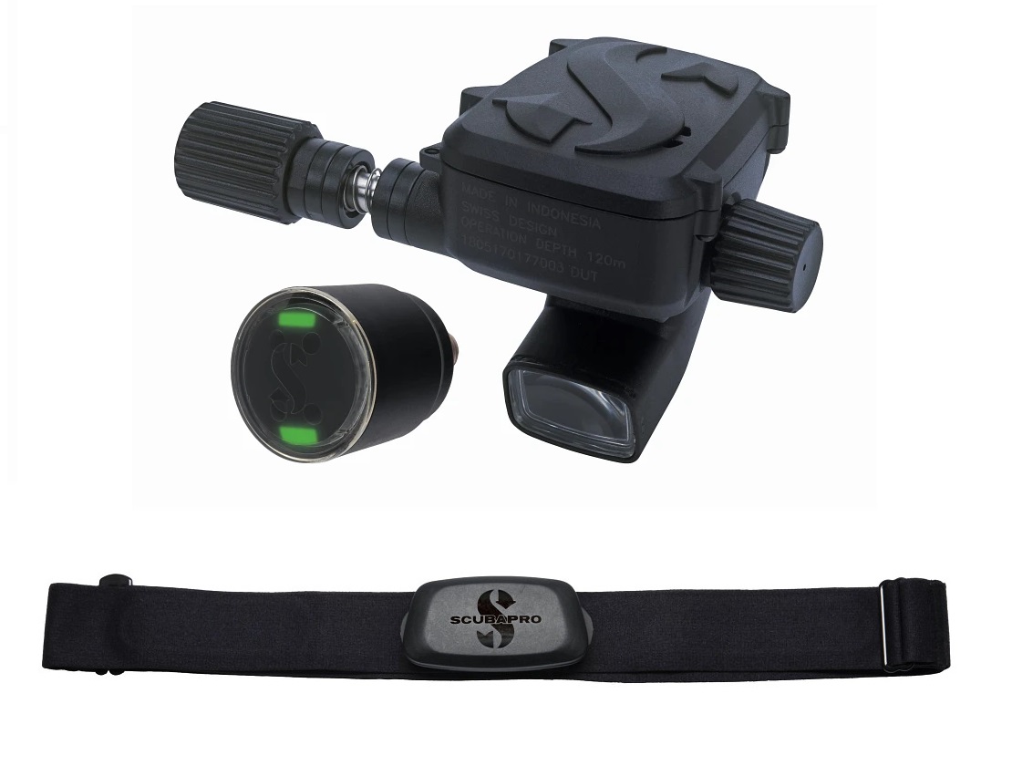 Scubapro GALILEO HUD HANDS FREE Tauchcomputer mit Sender und Brustgurt
