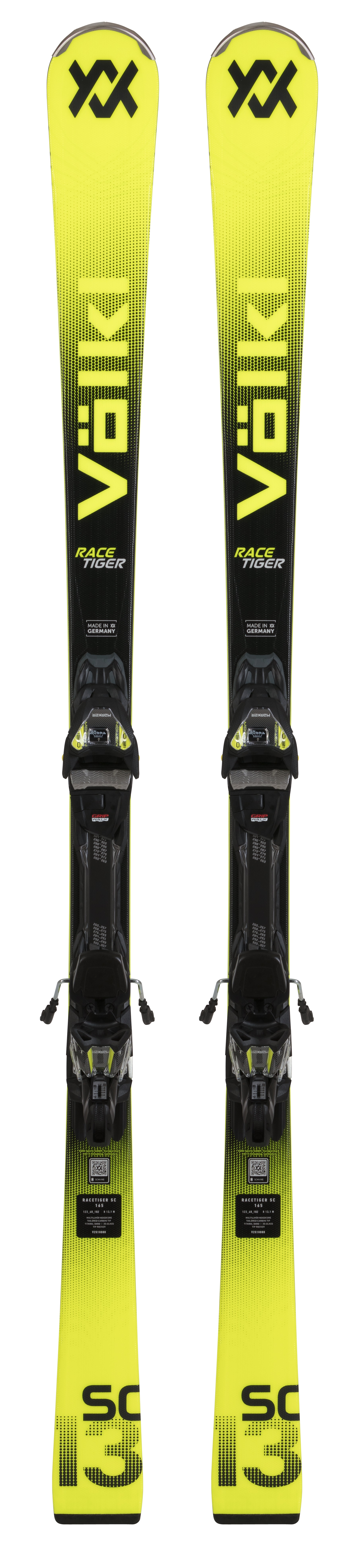 VÖLKL RACETIGER SC YELLOW mit VMOTION 10 GW Slalomcarver Ski Collection 2026 VÖLKL RACETIGER SC YELLOW mit VMOTION 10 GW Slalomcarver Ski Collection 2026