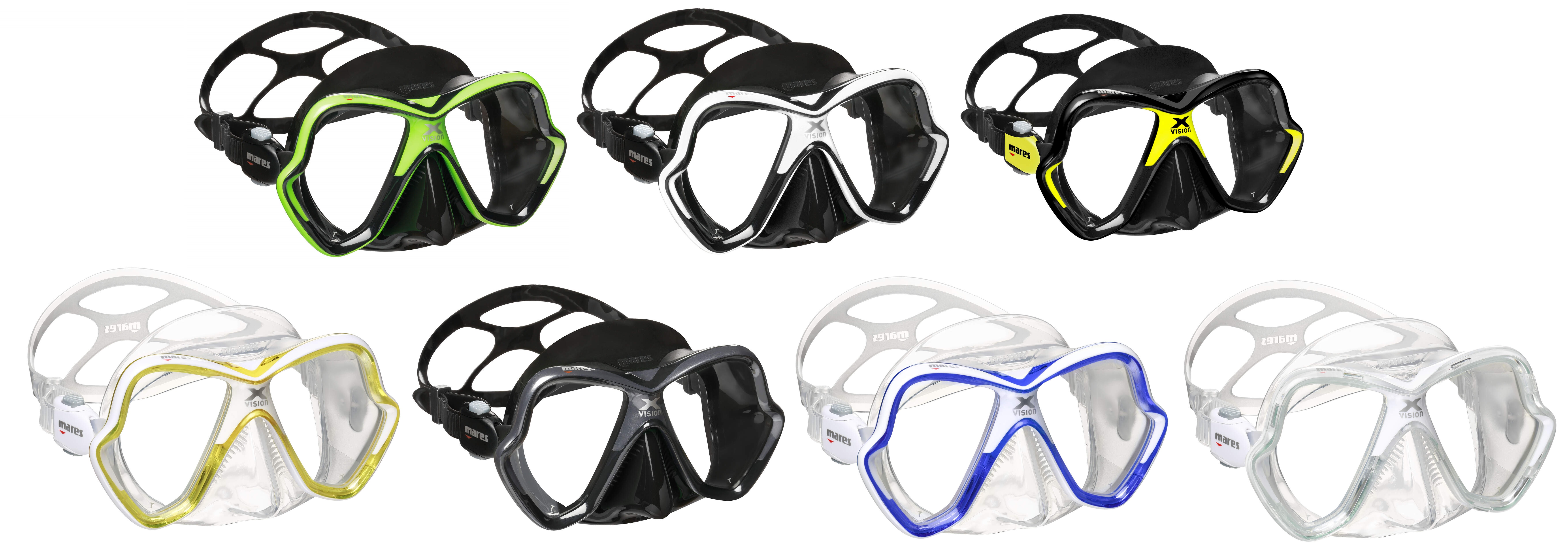 Mares X-VISION Tauchmaske Taucherbrille