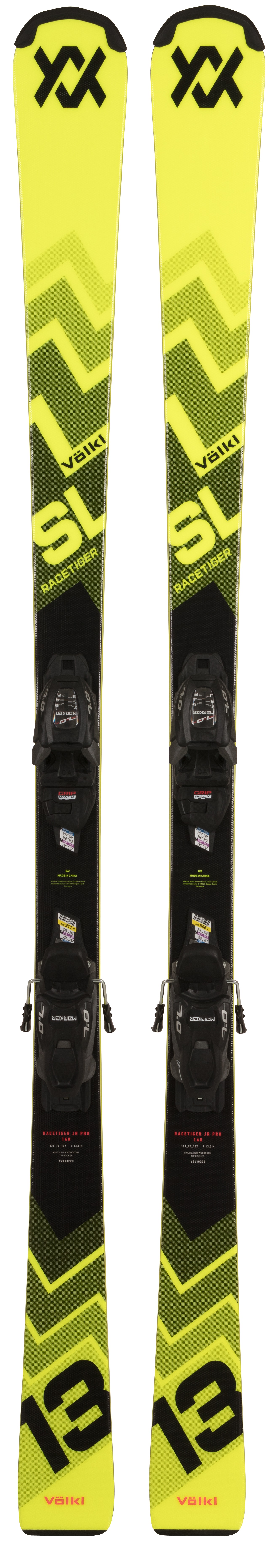 VÖLKL RACETIGER JUNIOR PRO Ski mit Bindung 7.0 VMOTION Kinderski Collection 2025