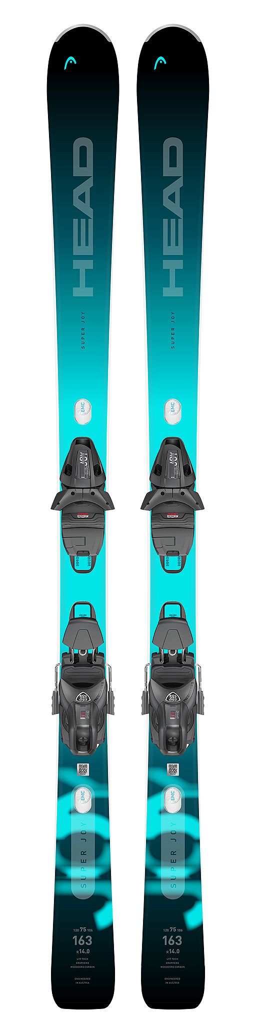 HEAD e-SUPER JOY SW SLR mit JOY 11 GW SLR Bindung Damen Ski Collection 2025