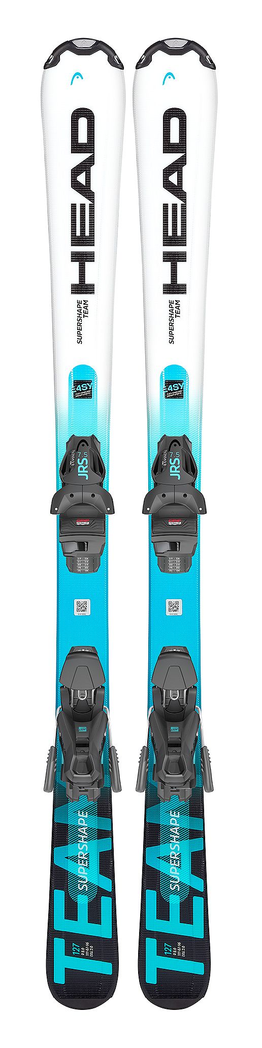 HEAD Supershape TEAM EASY JRS Kinder Ski mit JRS 7.5 GW Bindung Collection 2024