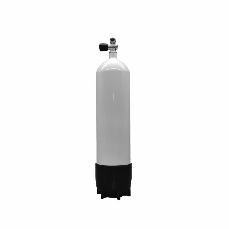 Polaris 12 Liter Tauchgerät Pressluftflasche mit Ventil (lang)