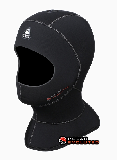 waterproofkopfhaubeH110mm Waterproof H1 5/10 mm POLAR EVOLUTED Kopfhaube mit Ventil aus Neopren