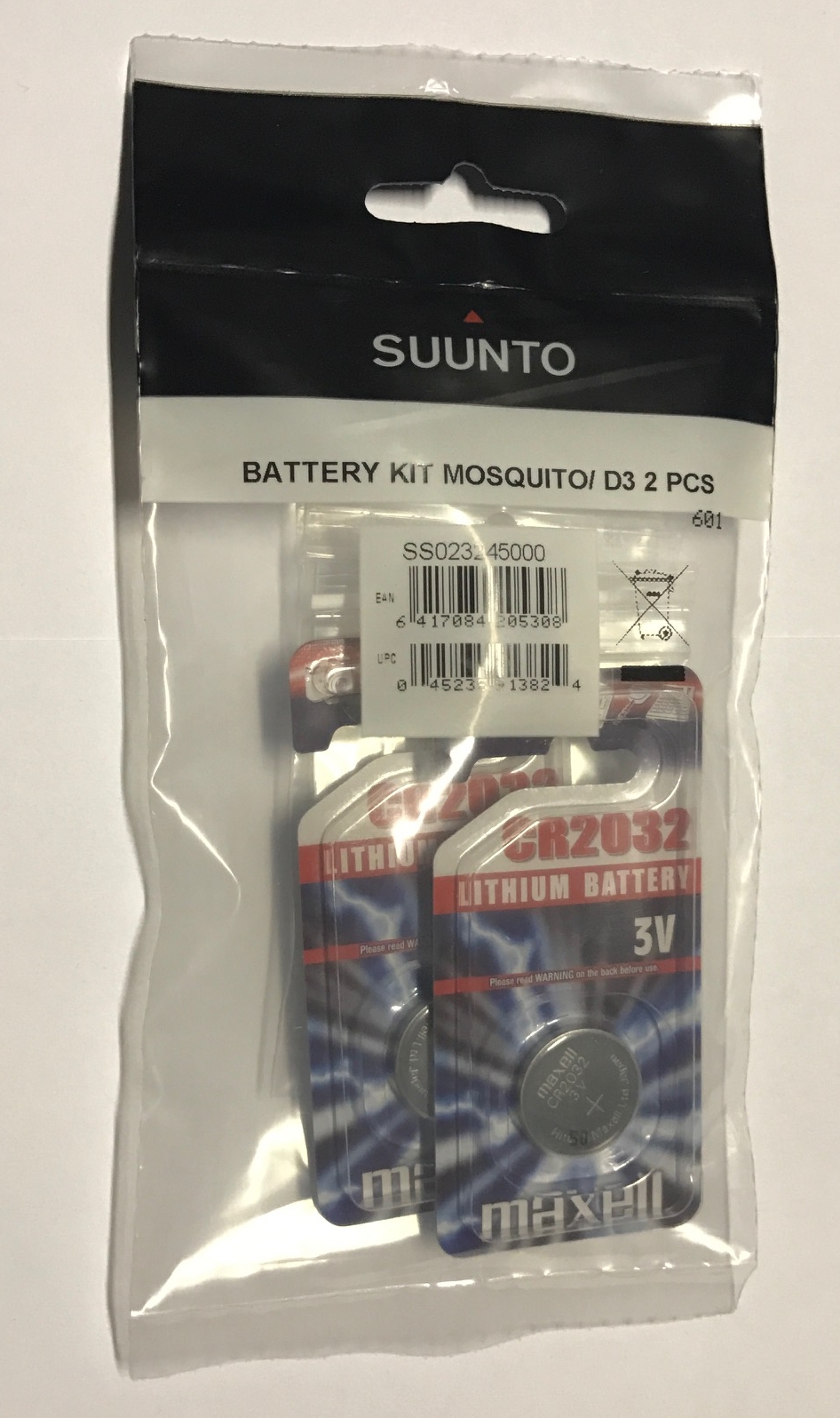 Suunto Batteriewechselsätze für Mosquito und D3 Tauchcomputer - 2 Stück