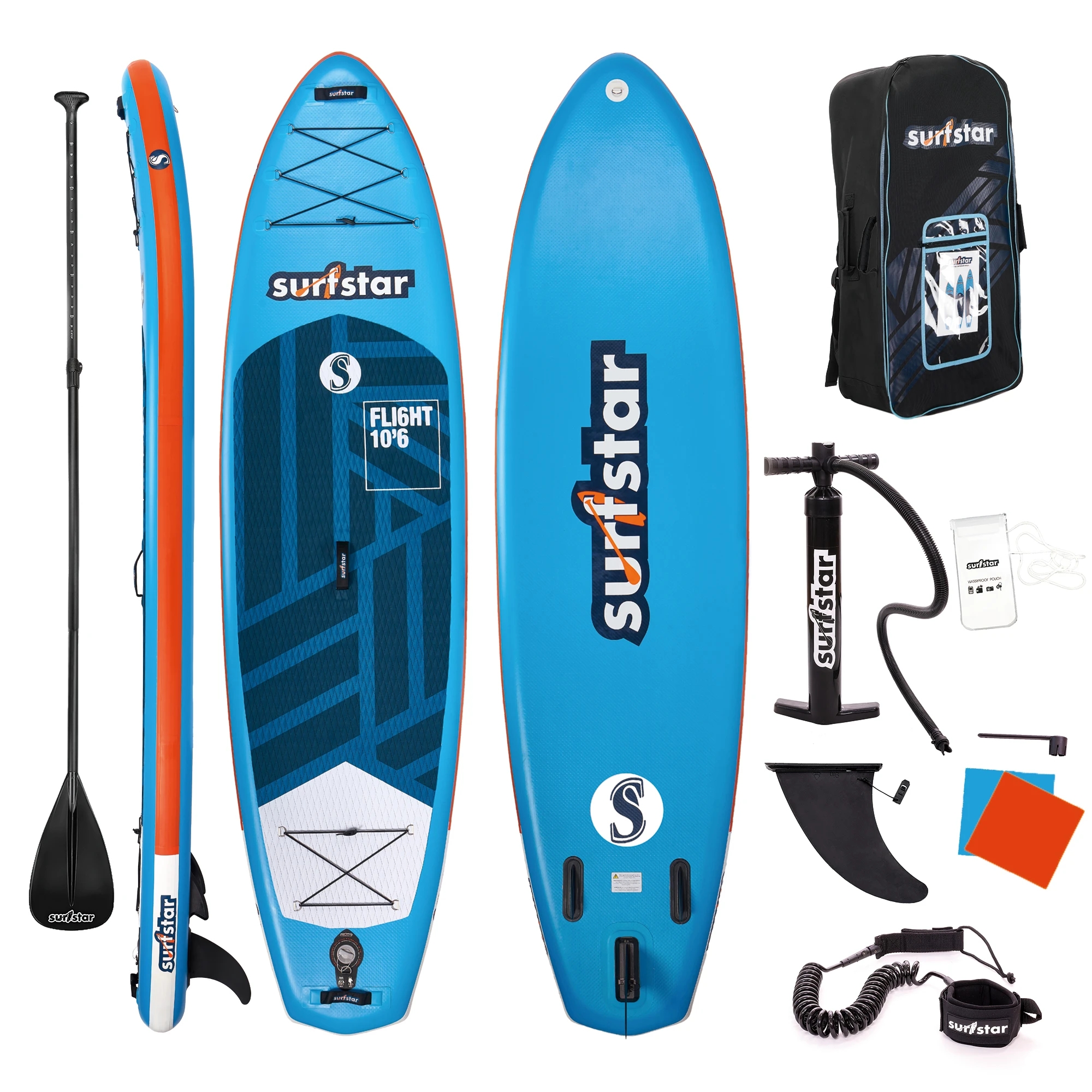 Surfstar SUP 10'6 x 33' x 6' SUP Stand Up Paddling Board