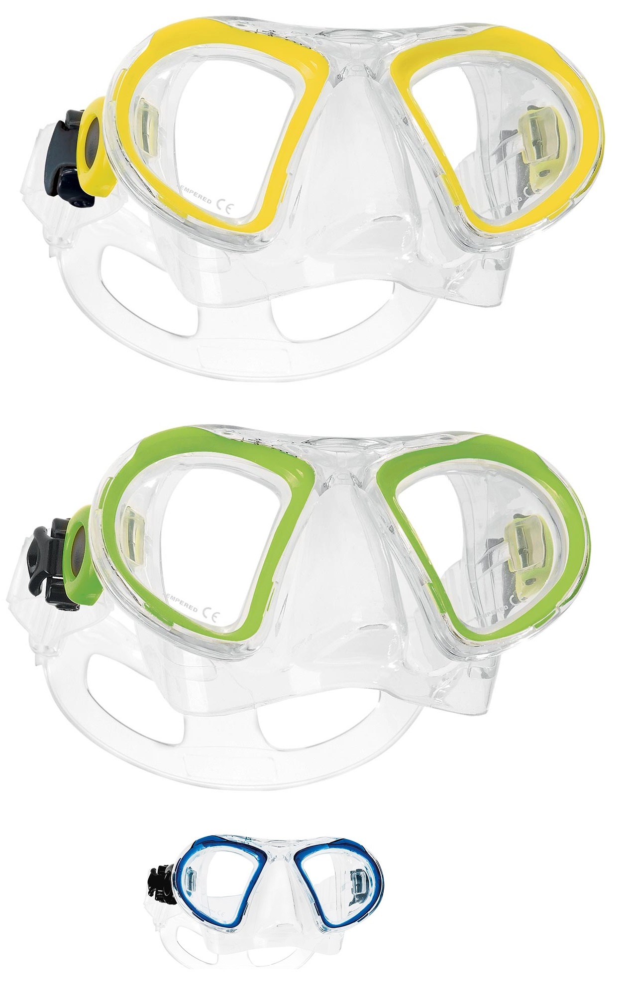 child2_yellow_2018_set Scubapro CHILD 2 Kindertauchmaske