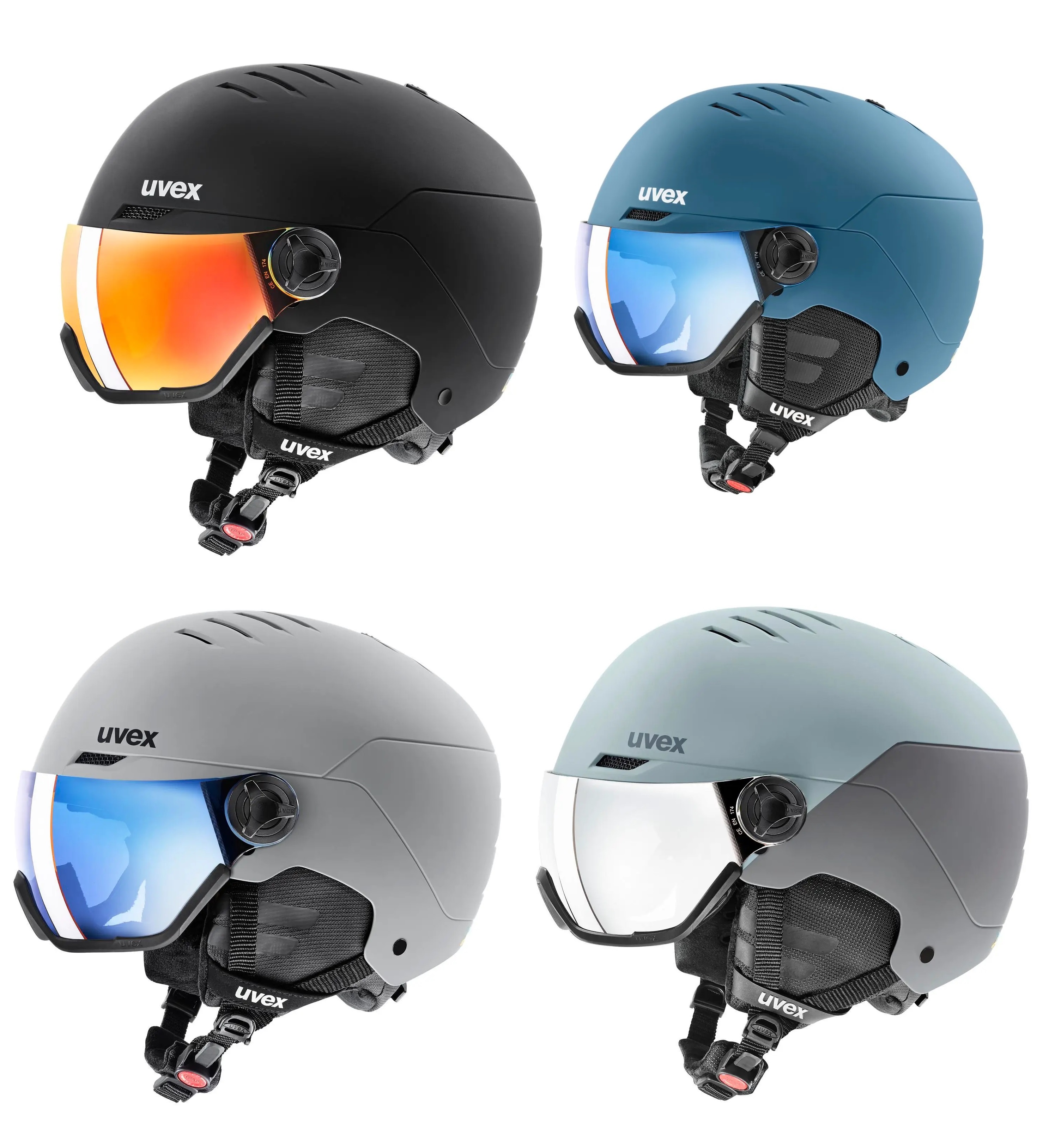 UVEX WANTED VISOR Visier Skihelm Snowboardhelm UNISEX Collection 2025