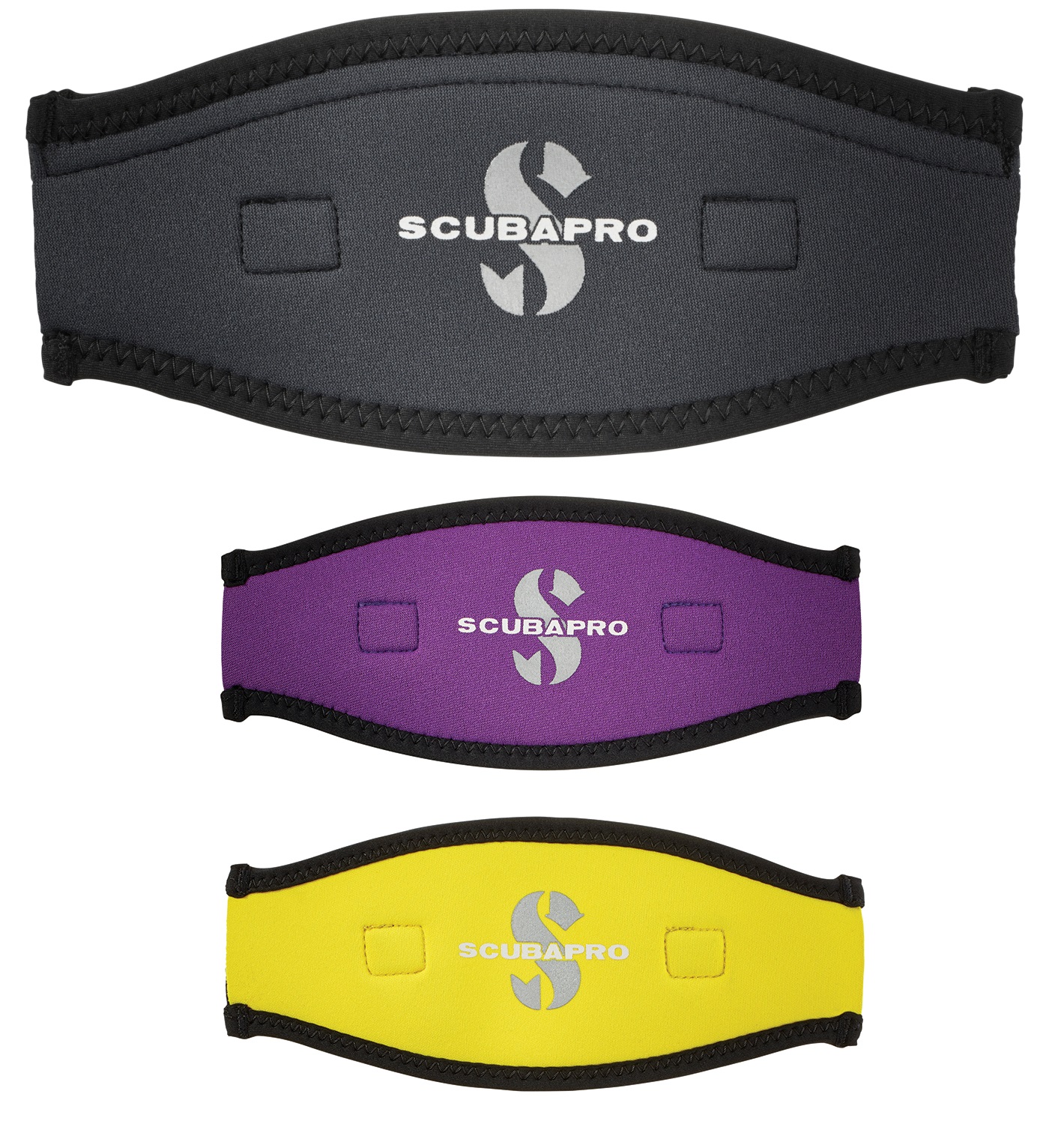 maskstrap_black_klein_set Scubapro Neopren Maskenbandhülle 2,5 mm für Tauchmasken