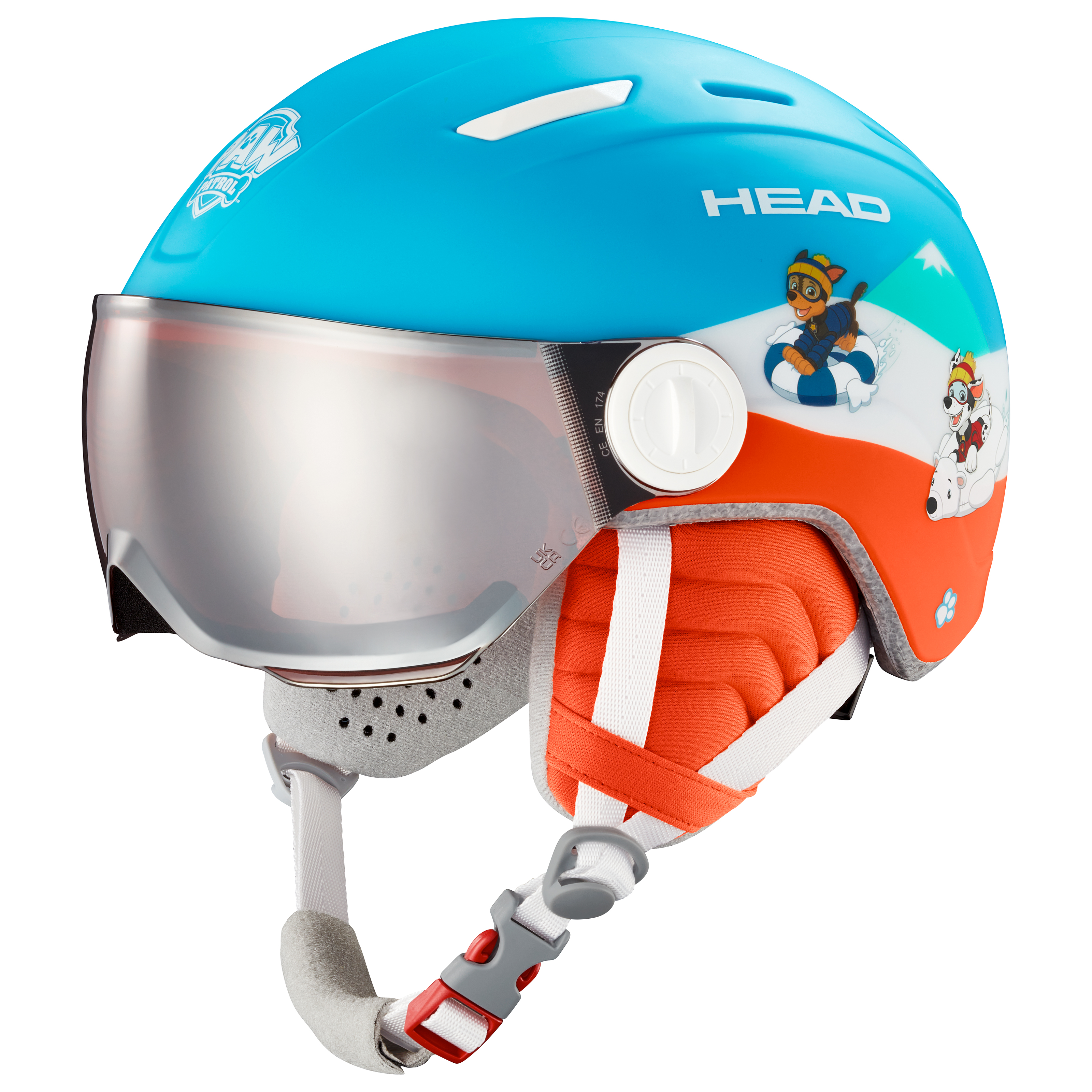 HEAD MOJO VISOR PAW PATROL Visier Kinderskihelm Snowboardhelm Collection 2025