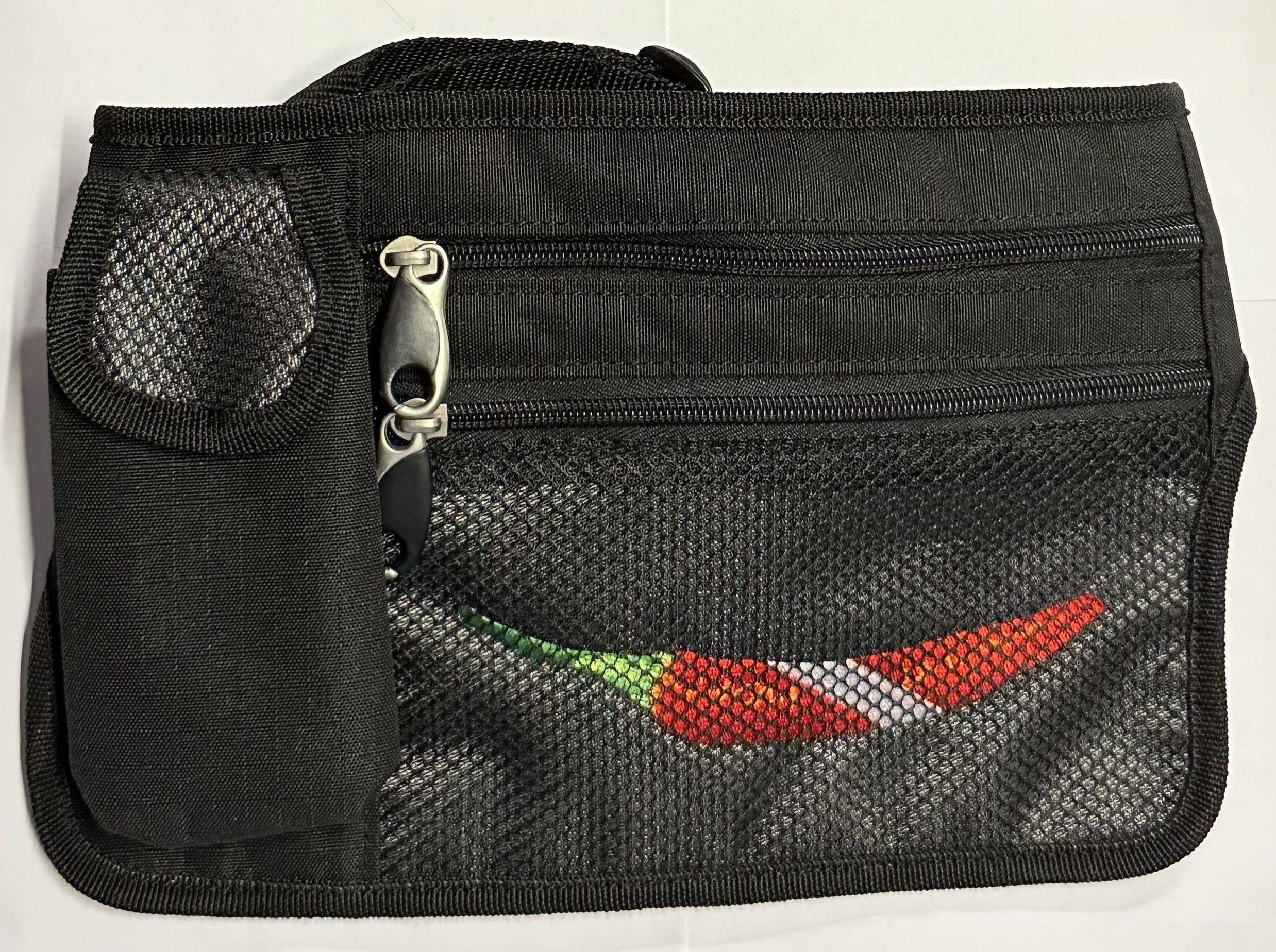 Mero HIP PACK Bauchtasche mit Chili Logo Hüfttasche Bauchgurt Mero HIP PACK Bauchtasche mit Chili Logo Hüfttasche Bauchgurt