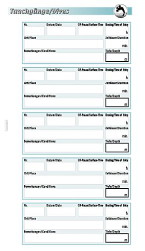 sub-basemastereinlagen sub-base Logbuch Einlagen MASTER mit SSI Lochung