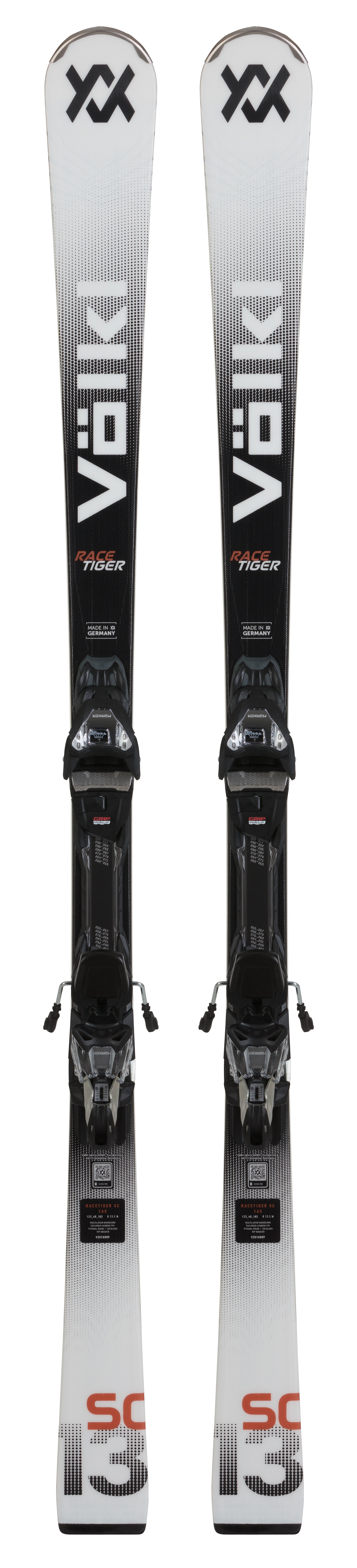 VÖLKL RACETIGER SC WHITE mit VMOTION 10 GW Slalomcarver Ski Collection 2026  VÖLKL RACETIGER SC WHITE mit VMOTION 10 GW Slalomcarver Ski Collection 2026