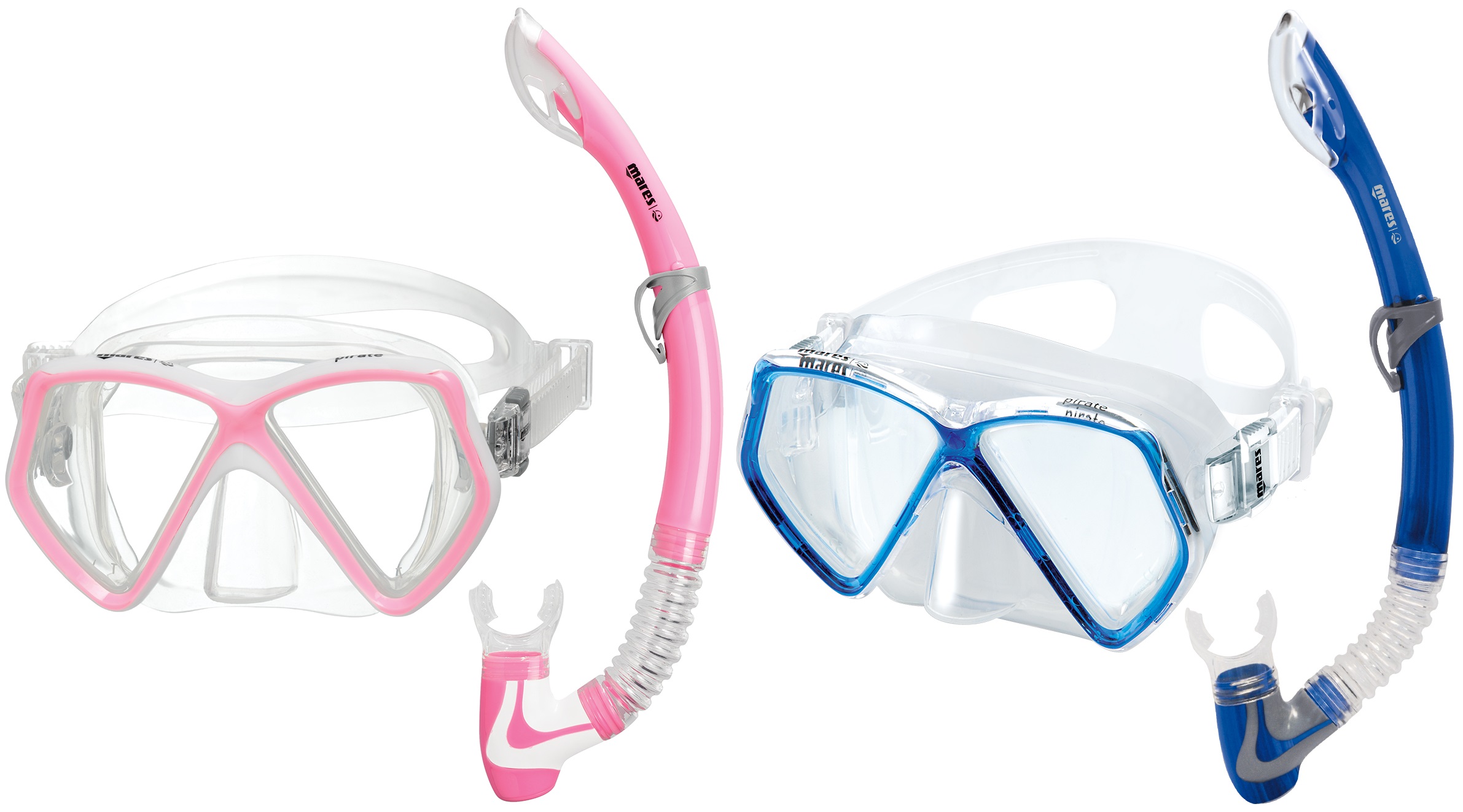 411757_PKWCL_00_pirate_2016_set Mares PIRATE Schnorchelset für Kinder und Jugendliche