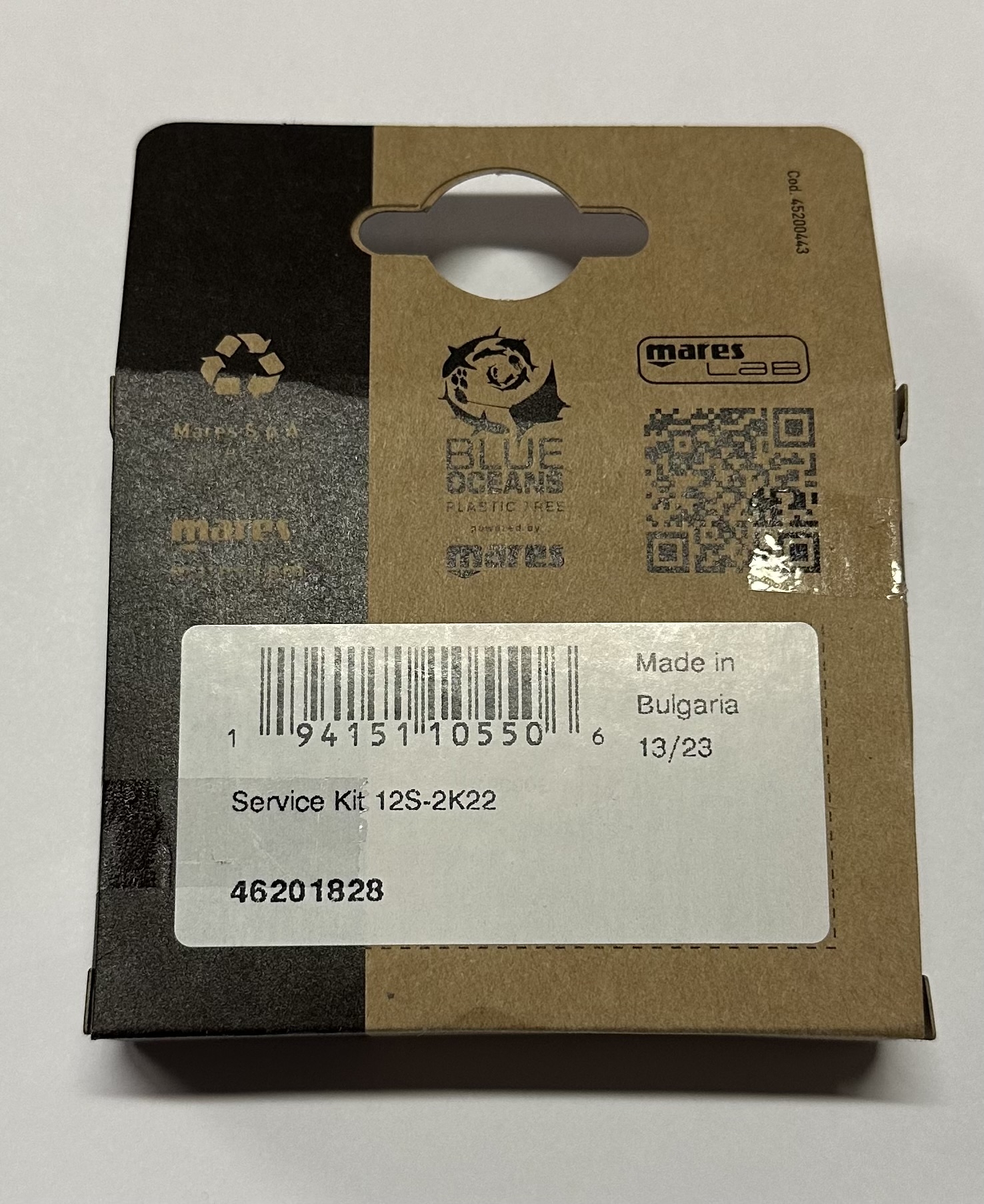 46201828_service_kit_12S_MR12_V12_2023 Mares 1. Stufe Service Kit für MR12 / V12 / MR12 long / 12S