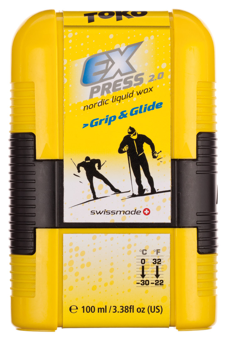 TOKO EXPRESS Grip & Glide POCKET Flüssigwachs für Langlaufski Skiwachs